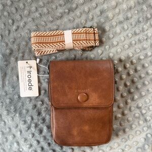 Brown Leather Crossbody Bag